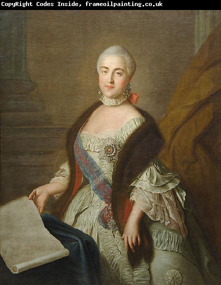 Ivan Argunov Portrait of Grand Duchess Catherine Alexeyevna